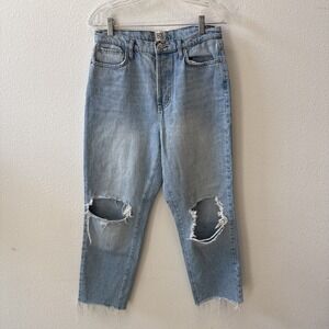 Urban Outfitters BDG Jeans Slim Straight Blown Out Knee Distressed Size 30